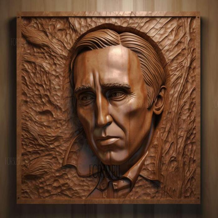 nicholas cage 2 stl model for CNC